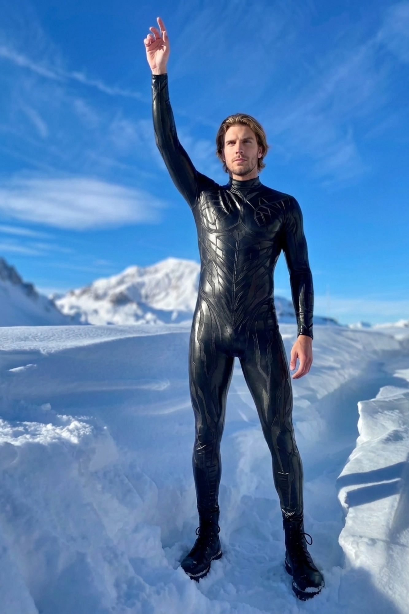 Cybernetic Predator Futuristic Bodysuit VV521