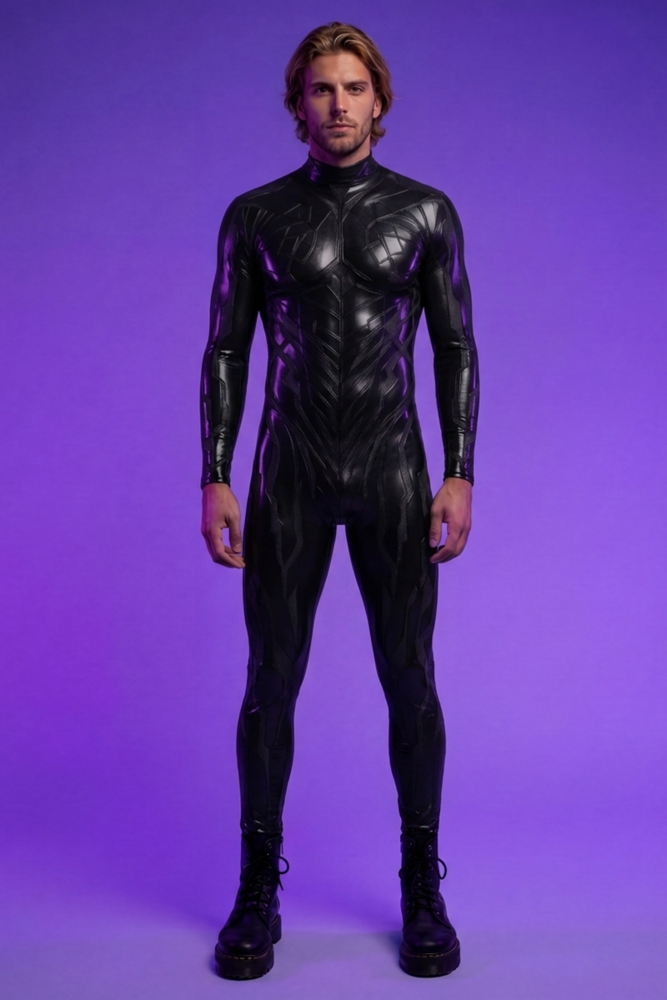 Cybernetic Predator Futuristic Bodysuit VV521