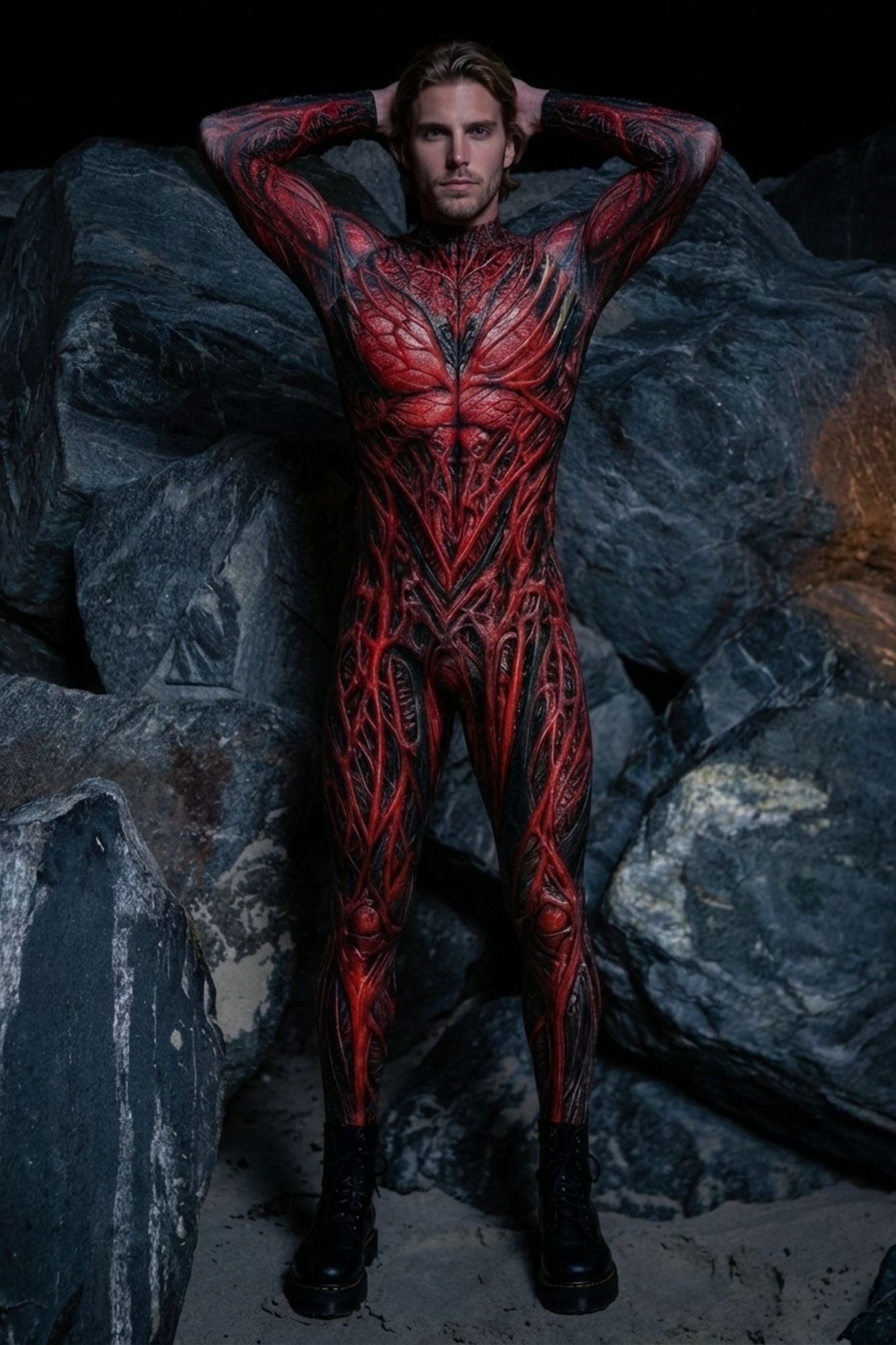 Primal Predator Muscle Bodysuit VV522