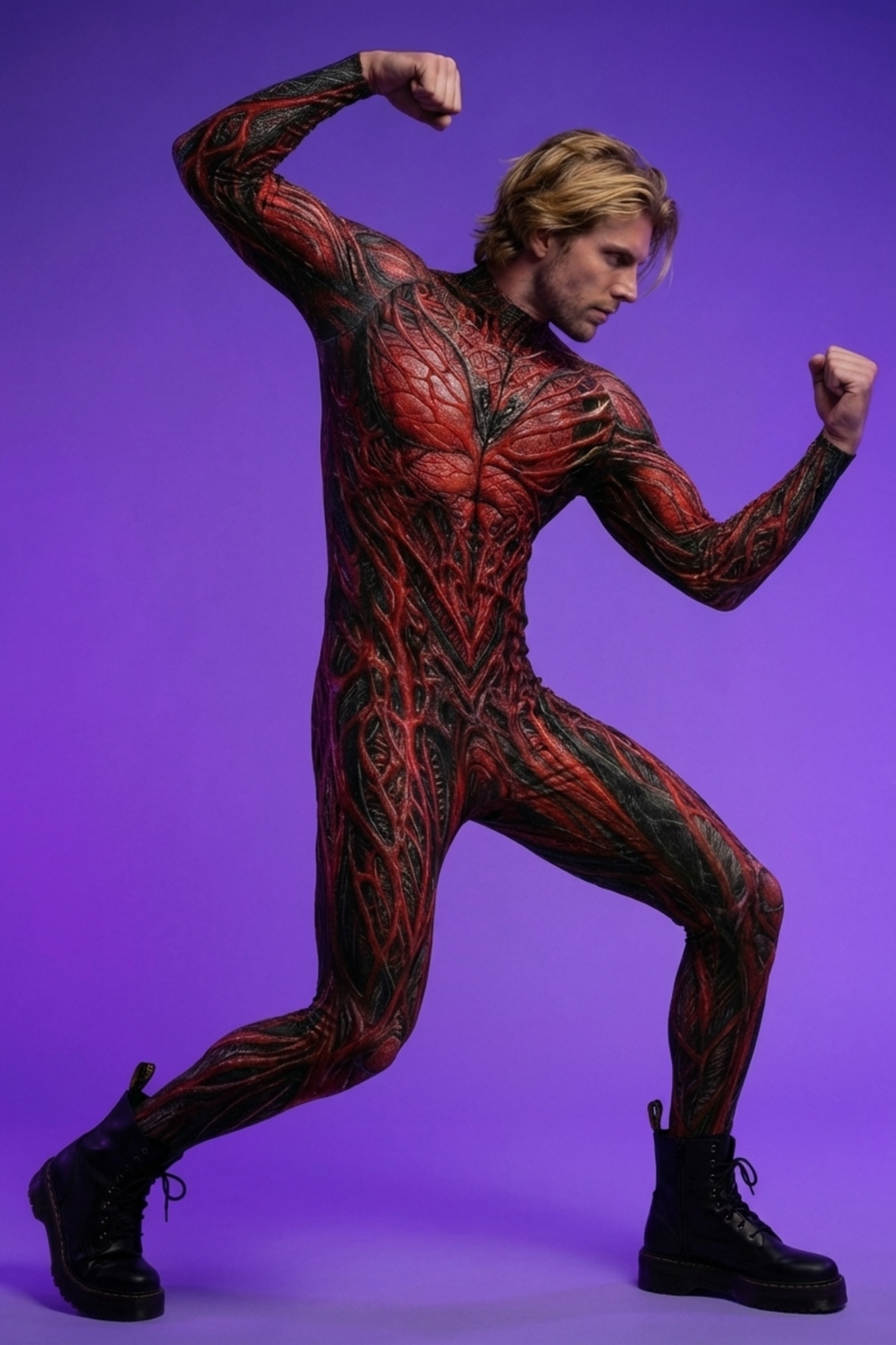 Primal Predator Muscle Bodysuit VV522