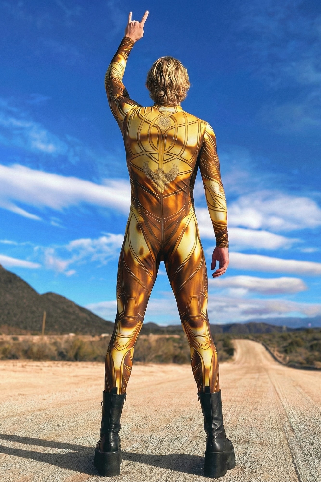 Golden Guardian Armor Bodysuit VV595