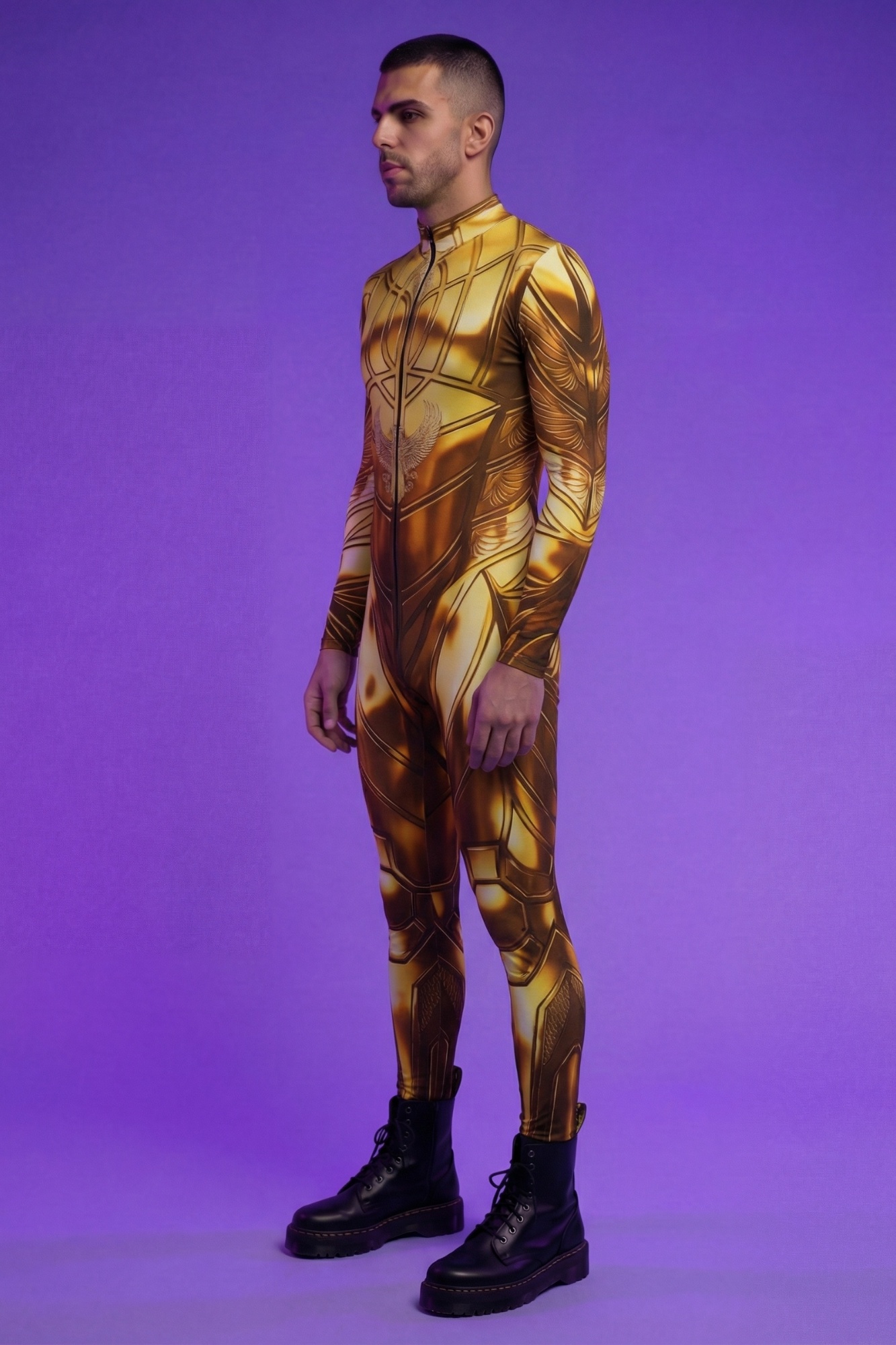 Golden Guardian Armor Bodysuit VV595