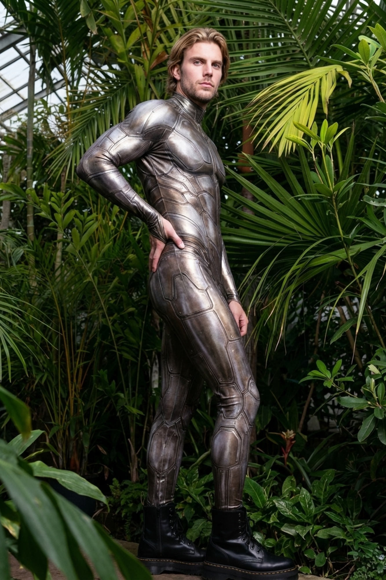 Cybernetic Vanguard Armored Bodysuit VV604