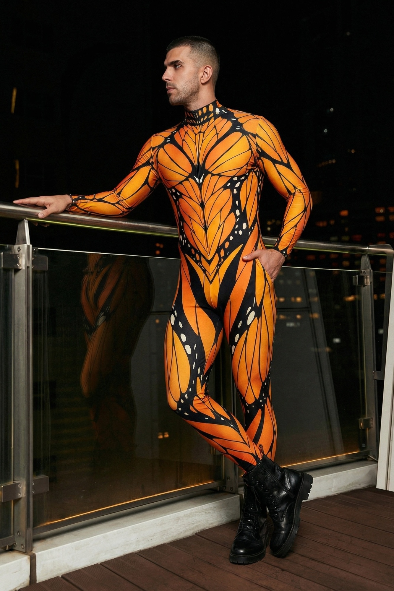 Rave God Monarch Bodysuit VV623