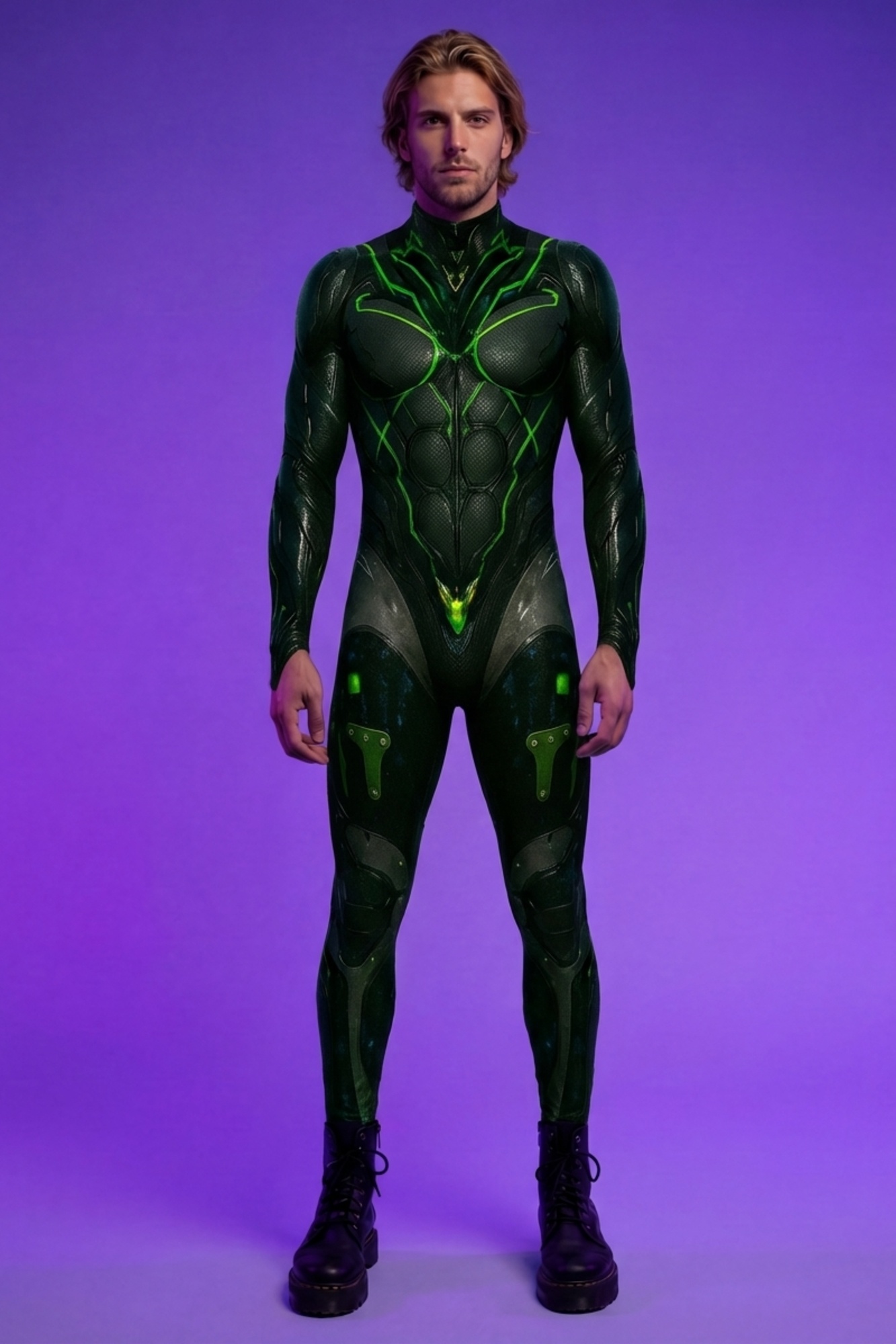 Galactic Superhero Bodysuit VV633