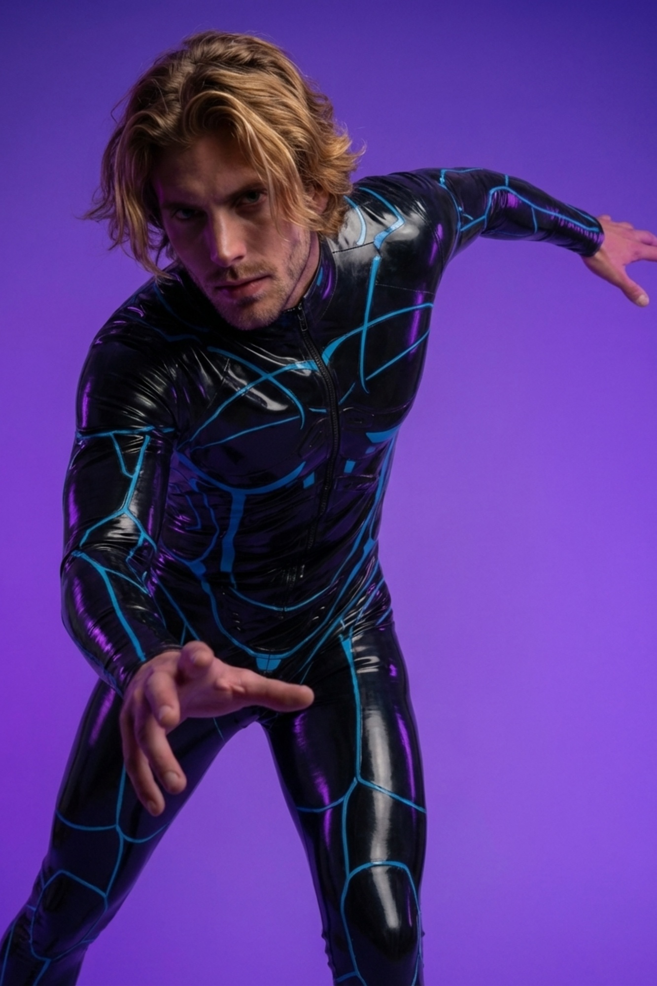 Cyberpunk Tron Bodysuit VV641