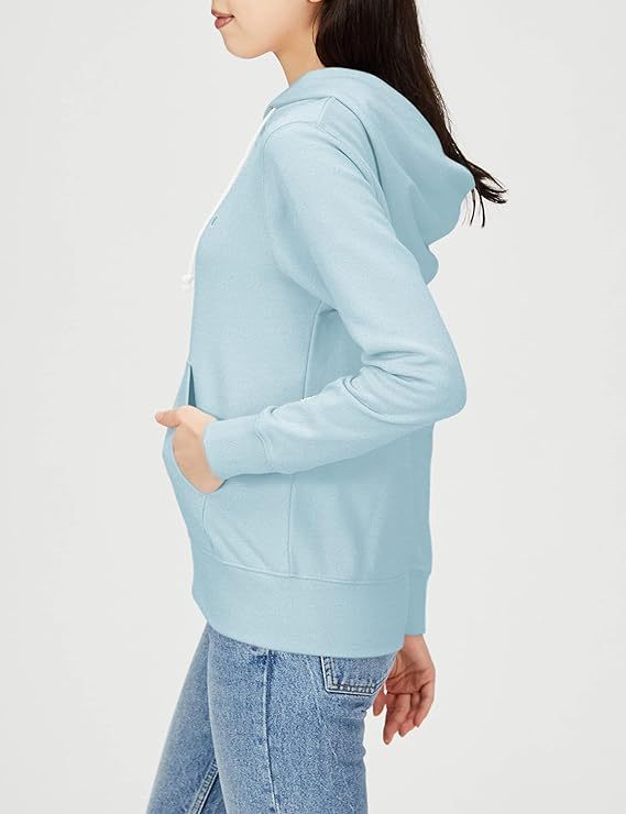 Women's Hoodie, Sweatshirt, Fleece Lining, UV Protection, One Point Logo, Zip Hooded Sweatshirt