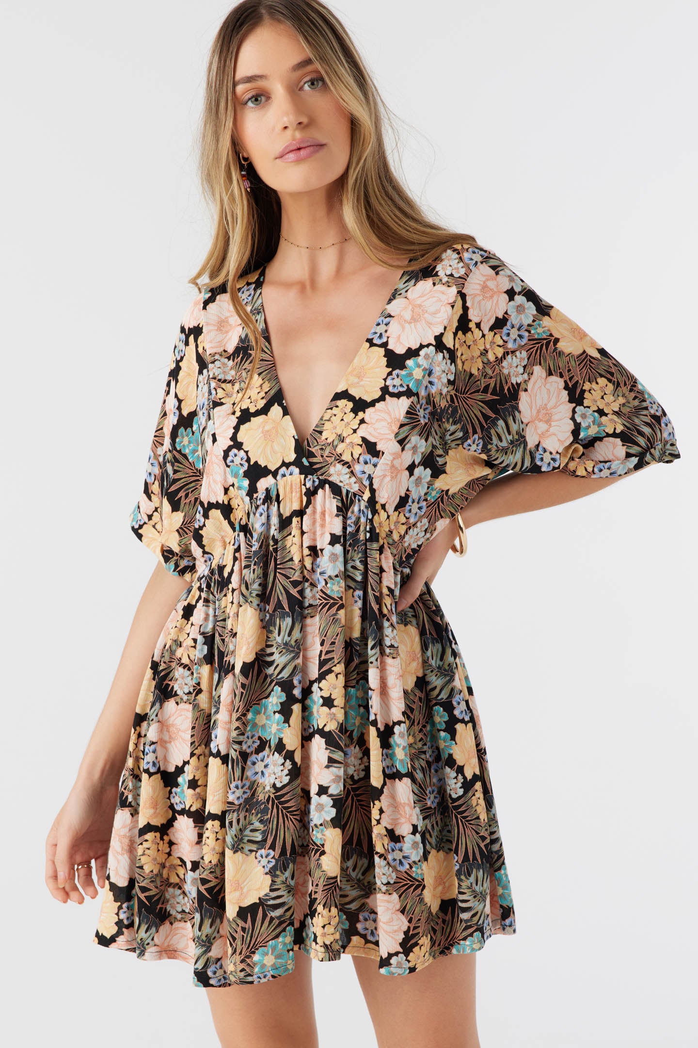 ROSEMARY MACAW SHORT DRESS