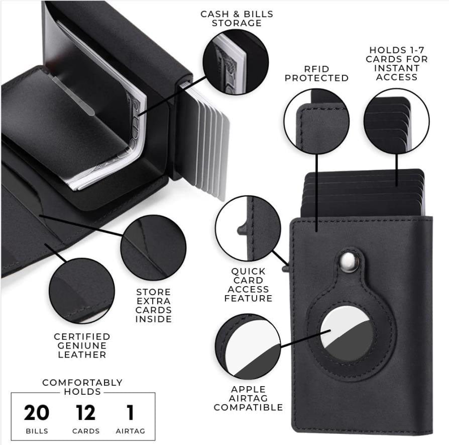 ✨LAST DAY ONLY 49% OFF🔥Men's Business Style Pu Leather Card Slots