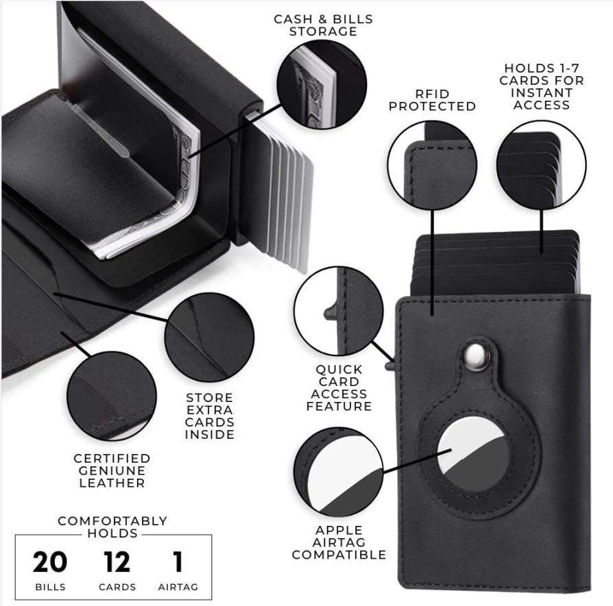 ✨LAST DAY ONLY 49% OFF🔥Men's Business Style Pu Leather Card Slots