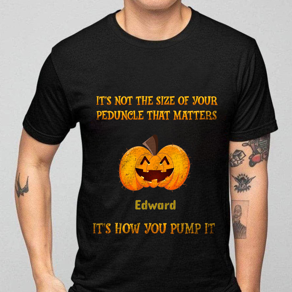 Personalisiertes lustiges Kürbis Halloween T-Shirt  Halloween Geschenkideen für Freunde