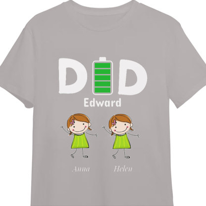 Gestalten Sie personalisierte T-Shirts für Mütter  Väter und Kinder als Vatertagsgeschenke