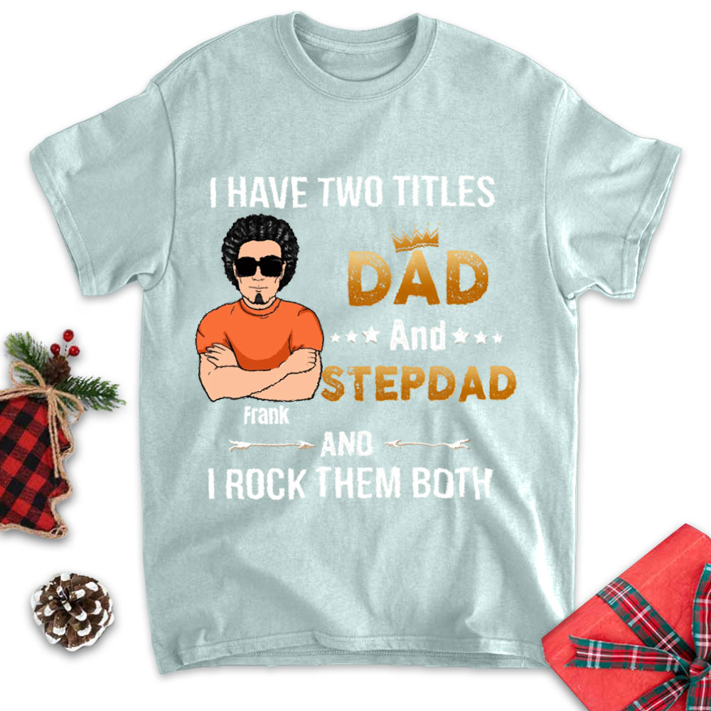 Maßgeschneidertes personalisiertes Vater Tochter Shirt Geschenkidee zum Vatertag kurzärmeliges T-Shirt