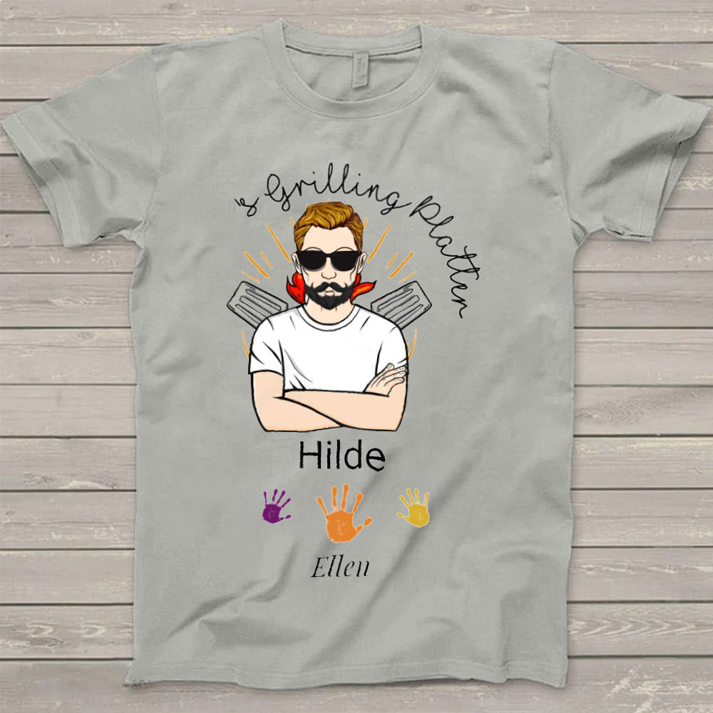 Benutzerdefinierte personalisierte Vater und Tochter Sohn Shirts T-Shirt Geschenkideen zum Vatertag