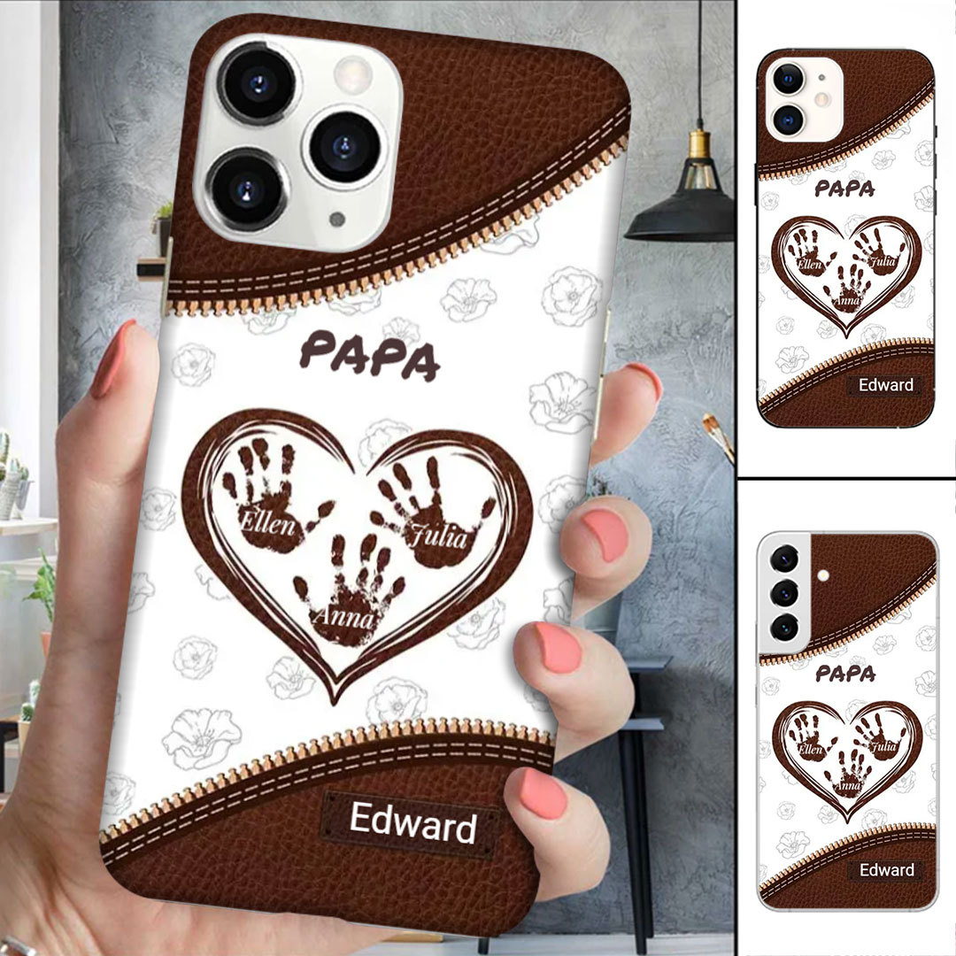 Füllen Sie den Raum in Ihrem Herzen Geschenk für Papa   personalisierte Handyhülle