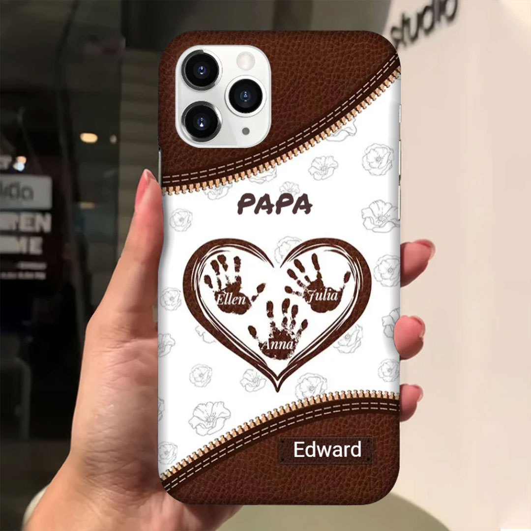Füllen Sie den Raum in Ihrem Herzen Geschenk für Papa   personalisierte Handyhülle