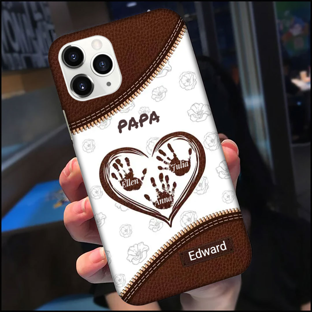 Füllen Sie den Raum in Ihrem Herzen Geschenk für Papa   personalisierte Handyhülle