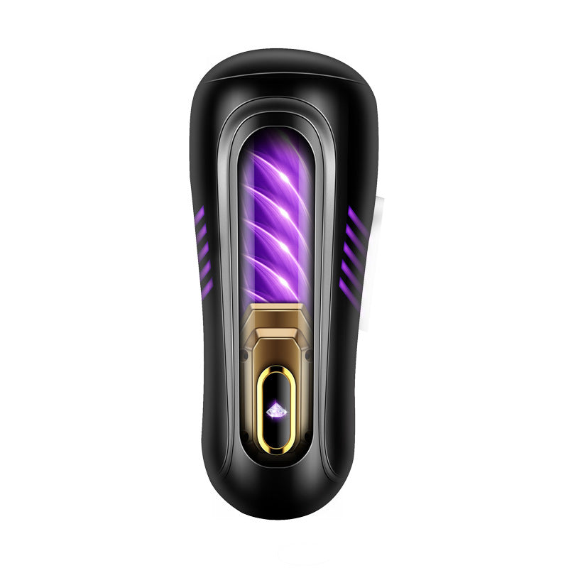 Fully automatic retractable decompression cup, no need to hold it by hand