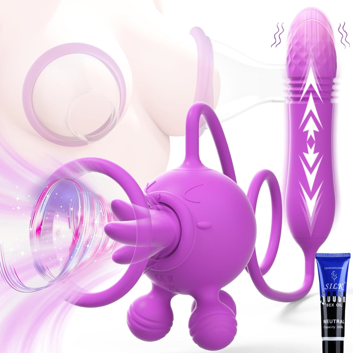 💥2024 New Goddess Climax Series-4 in 1 Pleasure Toy