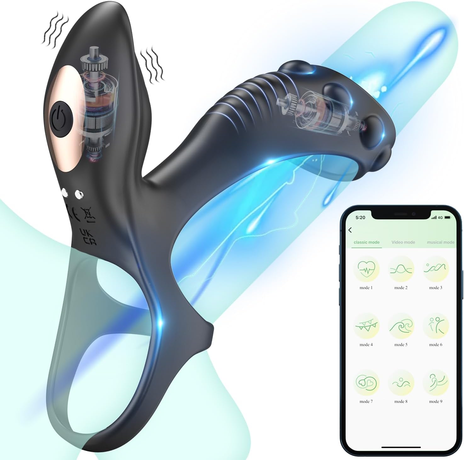 💥Bringing you multiple pleasures-Premium Vibrating Penis Sleeve