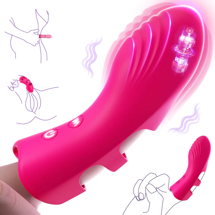 😍🎁Summer Clearance Down to $29.99-💥2 in 1 Gold Finger Vibrator