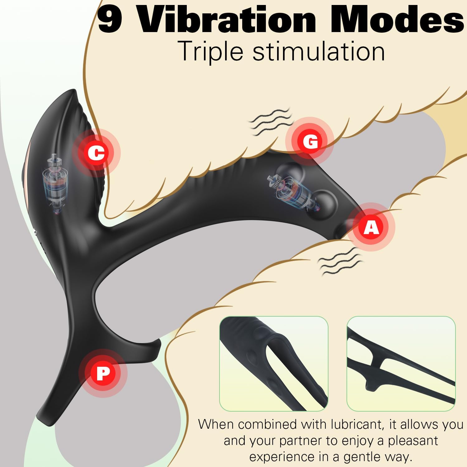 💥Bringing you multiple pleasures-Premium Vibrating Penis Sleeve