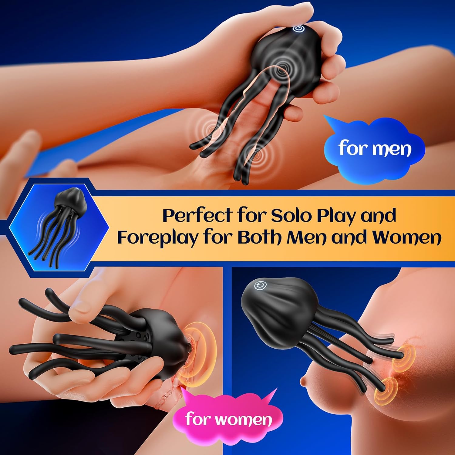 🎁2024 Special Gift-Jellyfish-Shaped Vibrator