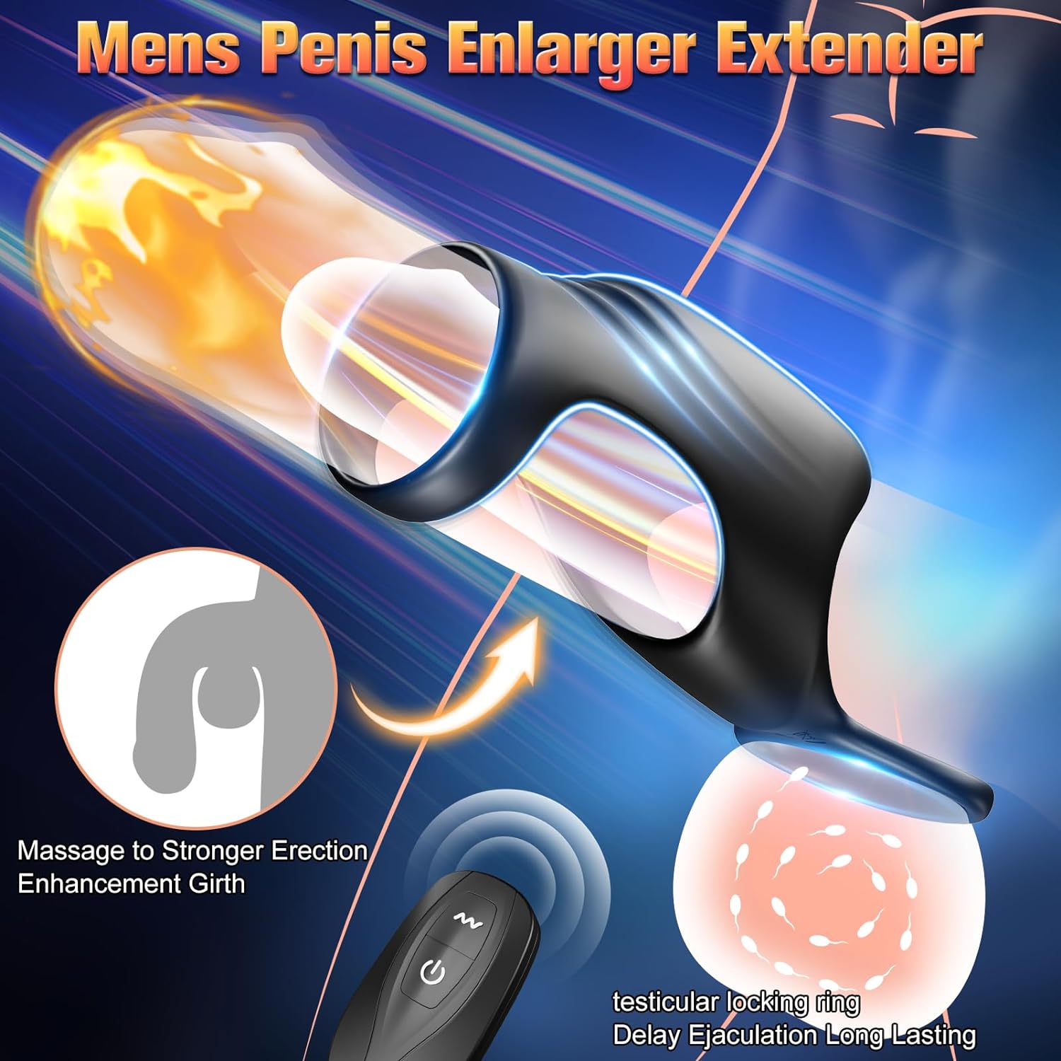 Newly Launched Vibrating Penis Sleeve Series-Ultimate Pleasure