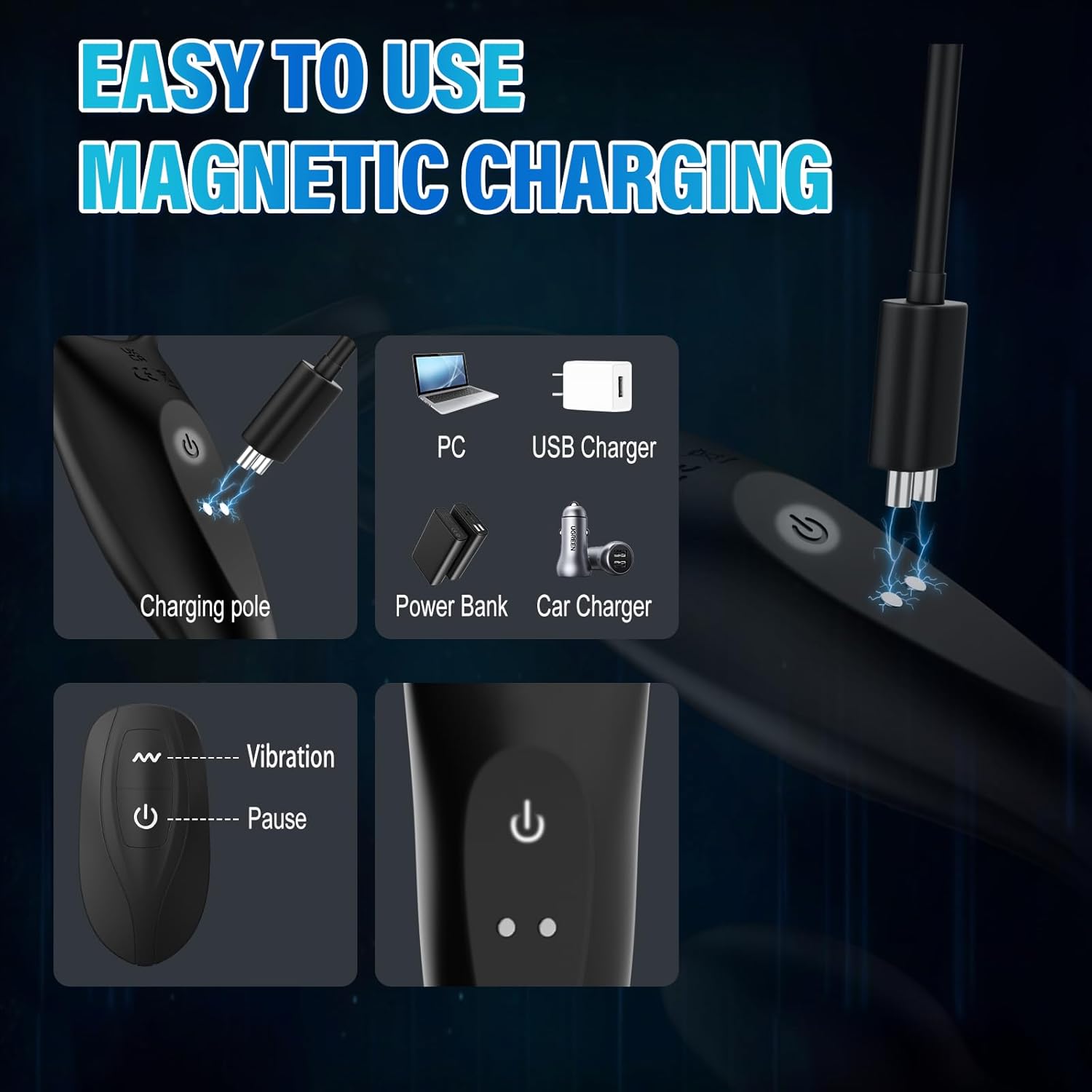 🔥Couples series launched in July- Cock Rings Anal Vibrator