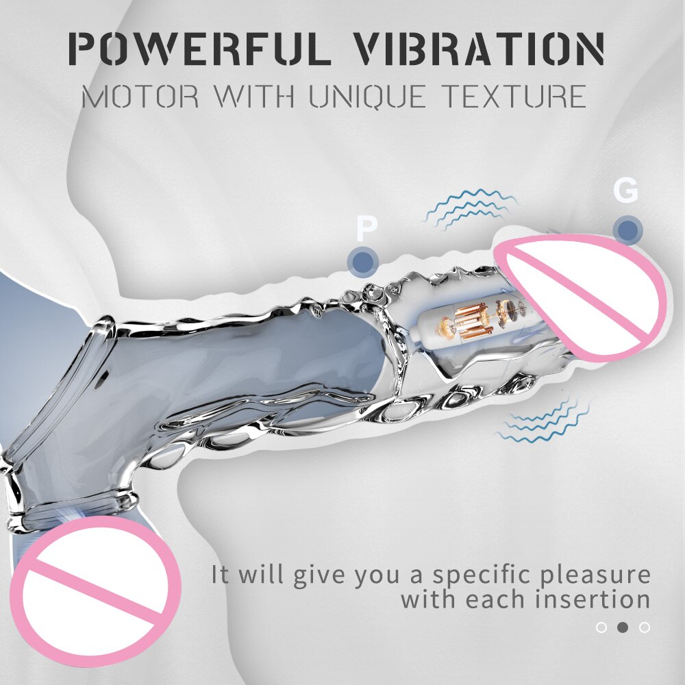 🔥2024 latest hot style low price 💥-Reusable penis extension vibrator😍