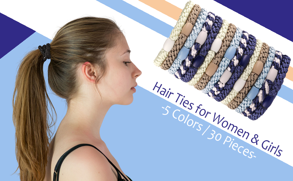 ponytail holder for thick hair