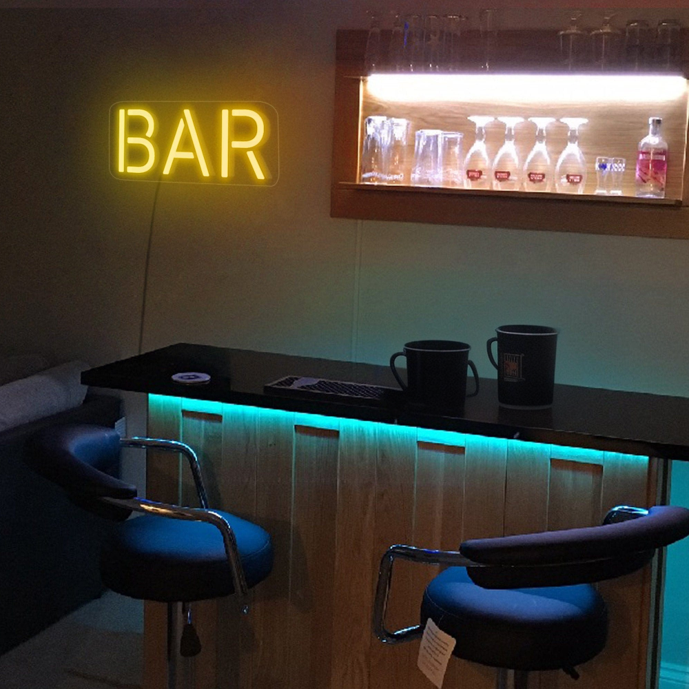 Bar led signs wall decor bar neon signs