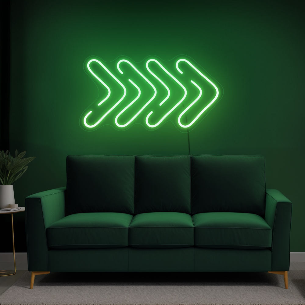 Arrow neon sign Neon light sign for wall light up signs