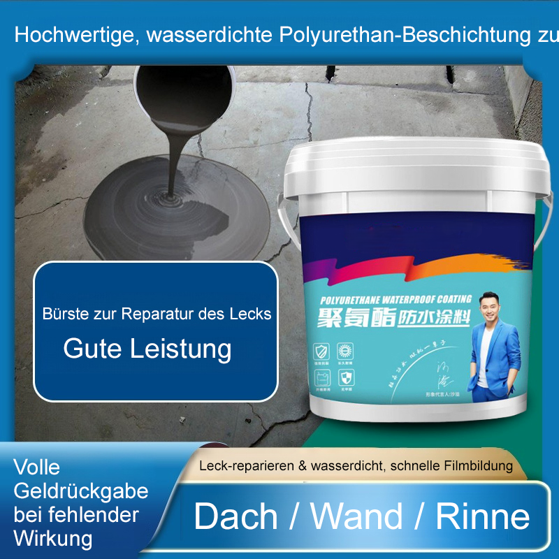 🛡️💧Polyurethan-Abdichtung und Leckagebeseitigung Umweltfreundliche Beschichtung