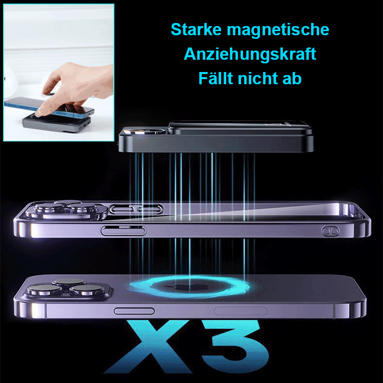 Magnetisches drahtloses Ladegerät Schlank und tragbar
