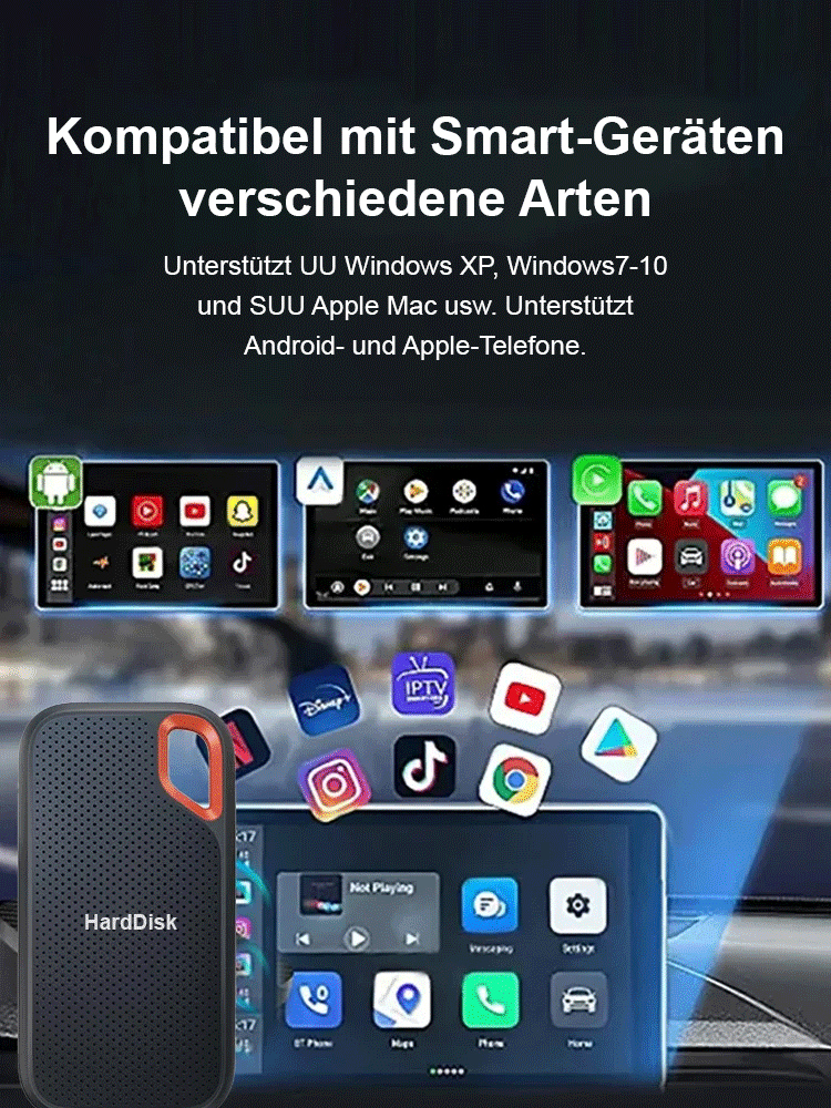 【📲💾Mobile SSD mit 16 TB】 Die neueste Entwicklung von SanDisk ist eine tragbare SSD, die transportiert und mit ultrahohen Geschwindigkeiten betrieben werden kann. Limitiertes Angebot jetzt verfügbar!