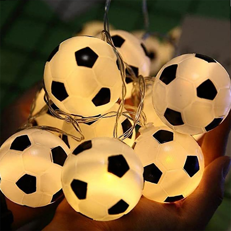 LED-Dekorationslicht mit Fußball-WM-Motiv