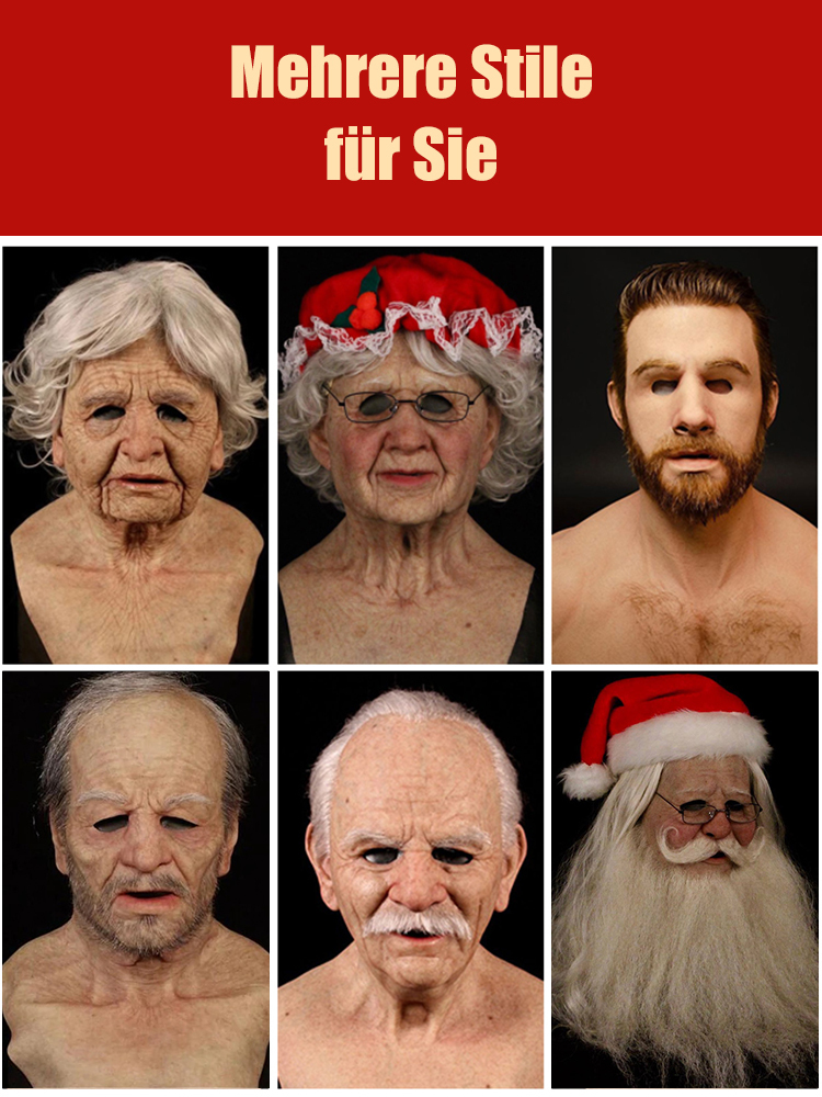 🎃 Ultrarealistische Latex-Kopfbedeckungen helfen Ihnen, einen Halloween-Karneval zu feiern. 👻 Erleben Sie dieses Jahr an Halloween ganz andere Spannung und Spaß auf die realistischste Art und Weise!