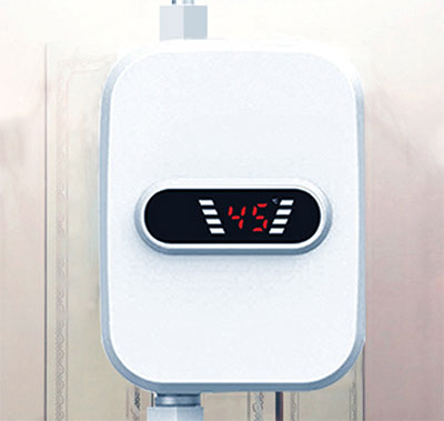 【🌡️Energiesparende Variable-Frequenz-Technologie】🚿Thermostatischer Durchlauferhitzer