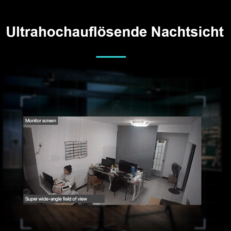 Intelligente 4K-HD-Fernüberwachungskamera
