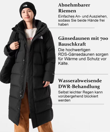 [🔥Authentische Erstveröffentlichung in limitierter Auflage] Verdickte, winddichte, warme und modische, lockere Jacke über dem Knie