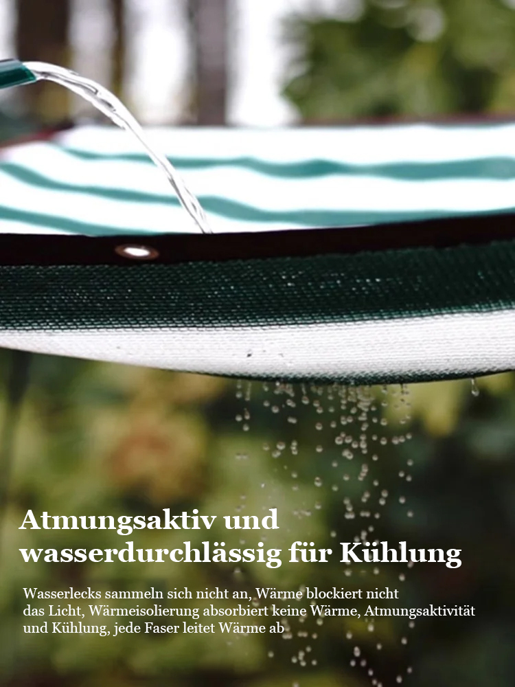 Dark Green White Shade Mesh Verschlüsseltes, verdicktes Wärmedämmungsnetz