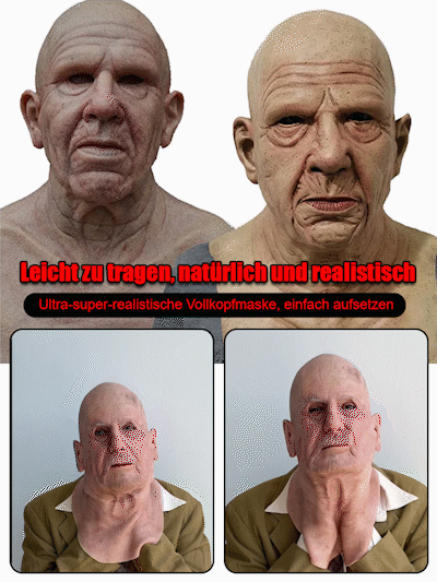 🎃 Ultrarealistische Latex-Kopfbedeckungen helfen Ihnen, einen Halloween-Karneval zu feiern. 👻 Erleben Sie dieses Jahr an Halloween ganz andere Spannung und Spaß auf die realistischste Art und Weise!