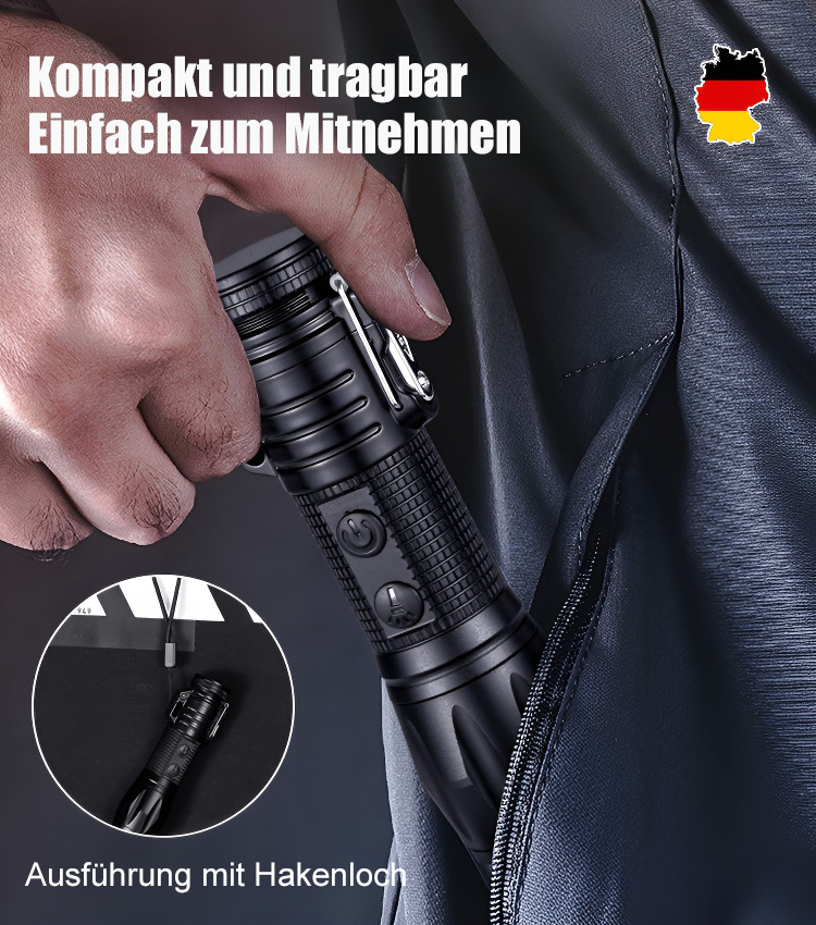 Dual Arc Defensiv-Taschenlampe