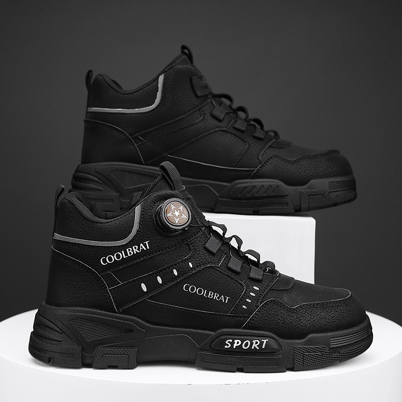 👟2024 neue Arbeitsstiefel ✨Die Innenschicht ist samtgefüllt, weich und elastisch! 🌿Deodorant und antibakteriell, nicht stickig, die erste Wahl für die Arbeit im Freien, zum Spielen und im Alltag.