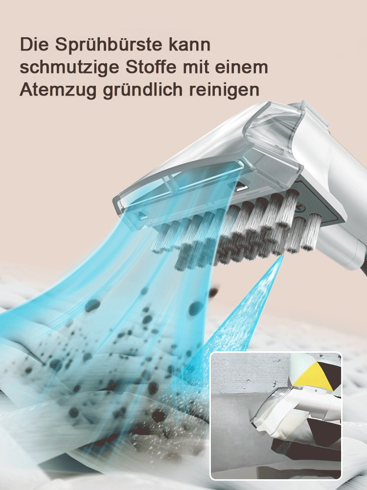 Multifunktionale Sofareinigungsmaschine zum Sprühen und Saugen von Teppichvorhängen