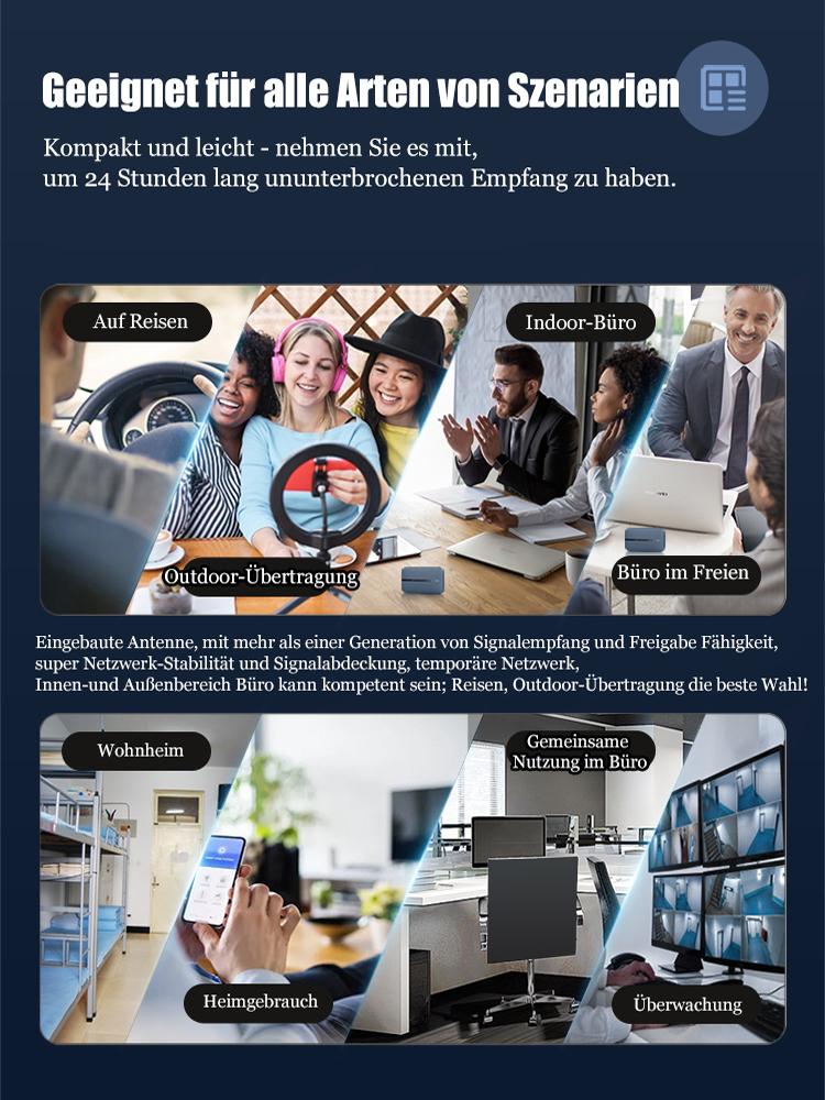【📶Mini tragbares WiFi】Über 100.000 verkaufte Einheiten online mit 100% positivem Feedback. Letzter Tag, um 50% Rabatt auf Ihren zweiten Artikel zu erhalten！
