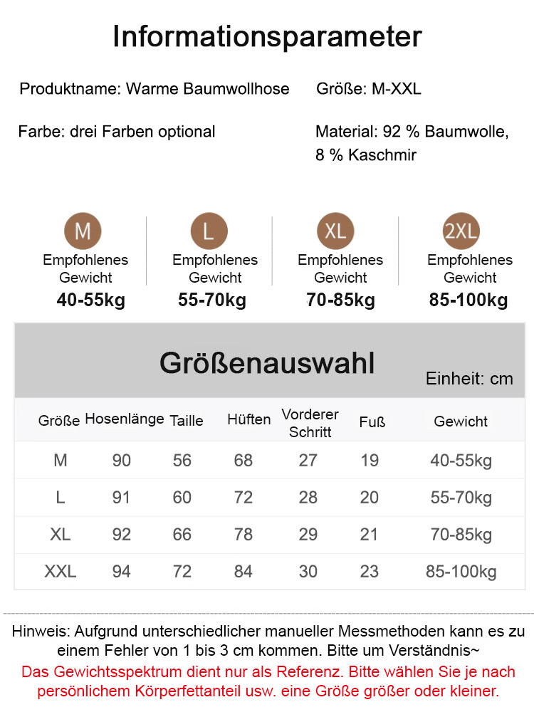 Selbsterwärmende Thermo-Leggings mit Kaschmir-Futter für lange Beine & einen flachen Bauch – Kälteschutz bis -35°C 💃🔥❄️
