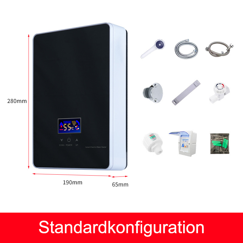 【Keine komplizierte Installation erforderlich】🚿 ECO Durchlauferhitzer für die Wandmontage，Exklusives Energiesparpatent！💡 🌿
