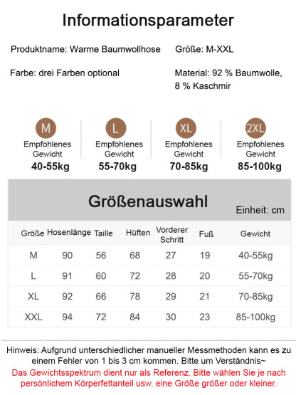 Selbsterwärmende Thermo-Leggings mit Kaschmir-Futter für lange Beine & einen flachen Bauch – Kälteschutz bis -35°C 💃🔥❄️